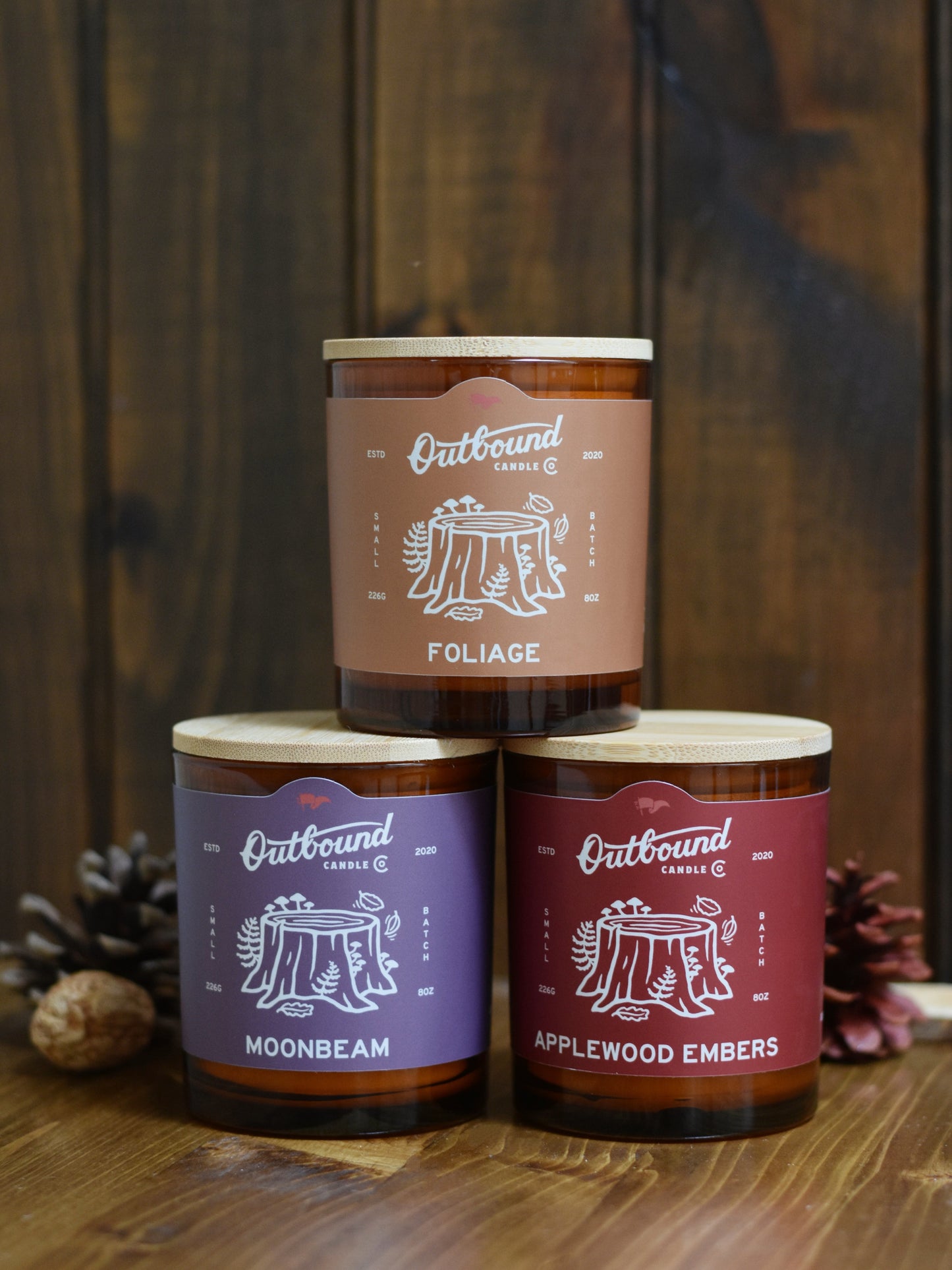 APPLEWOOD EMBERS | 8oz Candle | Fall Collection