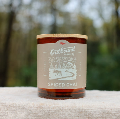SPICED CHAI | Black Tea + Vanilla | 8oz Soy Candle | Winter Collection
