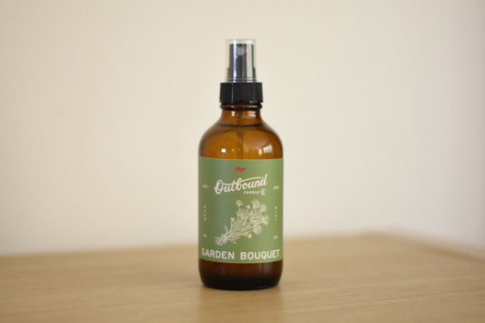 GARDEN BOUQUET | Freesia + Tuberose | 4oz Room Mist | Farmers Market Collection
