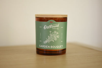 GARDEN BOUQUET | Freesia + Tuberose | 8oz Soy Candle | Farmers Market Collection