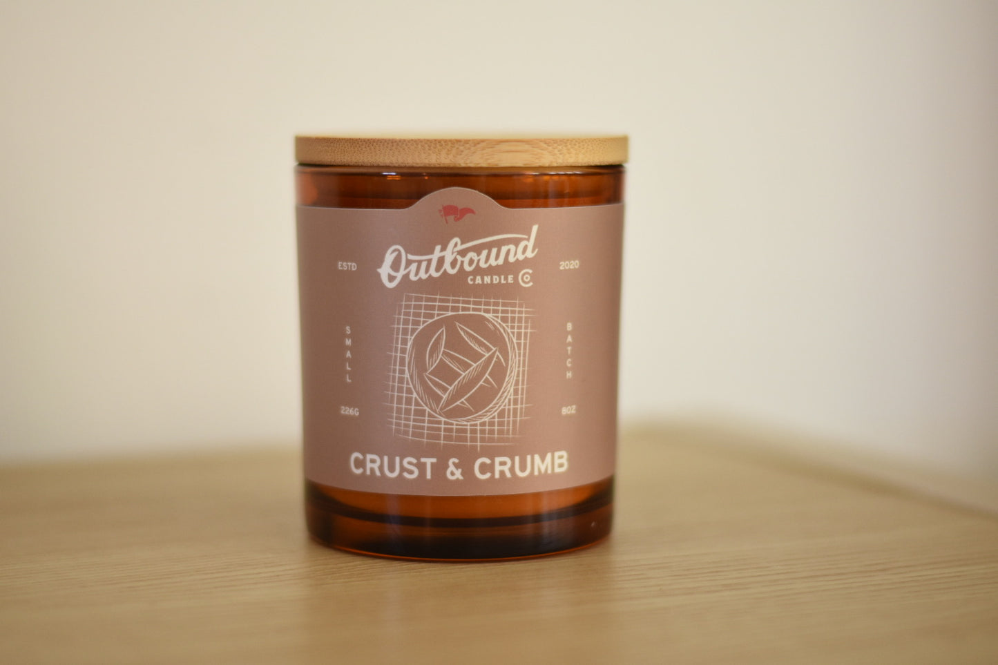 CRUST & CRUMB | Bread + Butter | 8oz Soy Candle | Farmers Market Collection