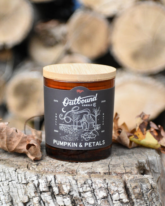 PUMPKIN & PETALS | 8oz Candle